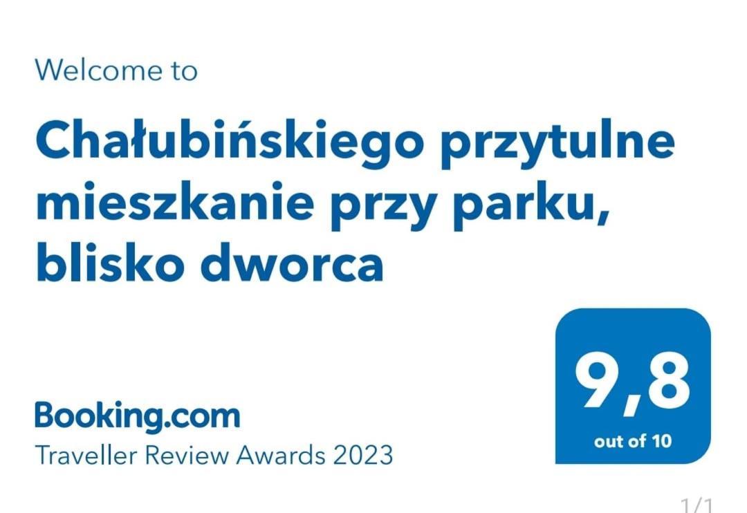 Chalubinskiego Przytulne Mieszkanie Przy Parku, Blisko Dworca 라돔 외부 사진